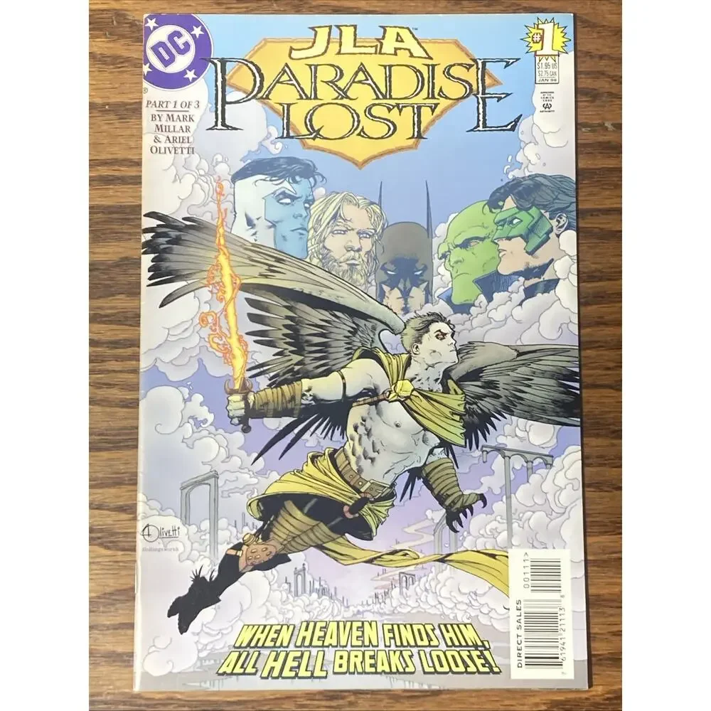JLA Paradise Lost (1998) #1 comic book
